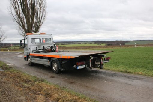 Mercedes MB 818 Atego Abschleppwagen Schiebplateau 7,49t -3